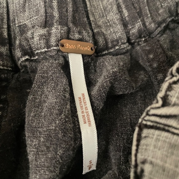 *SOLD* Free People High Road Washed Pull-On Barrel Pants - Picture 6 of 6